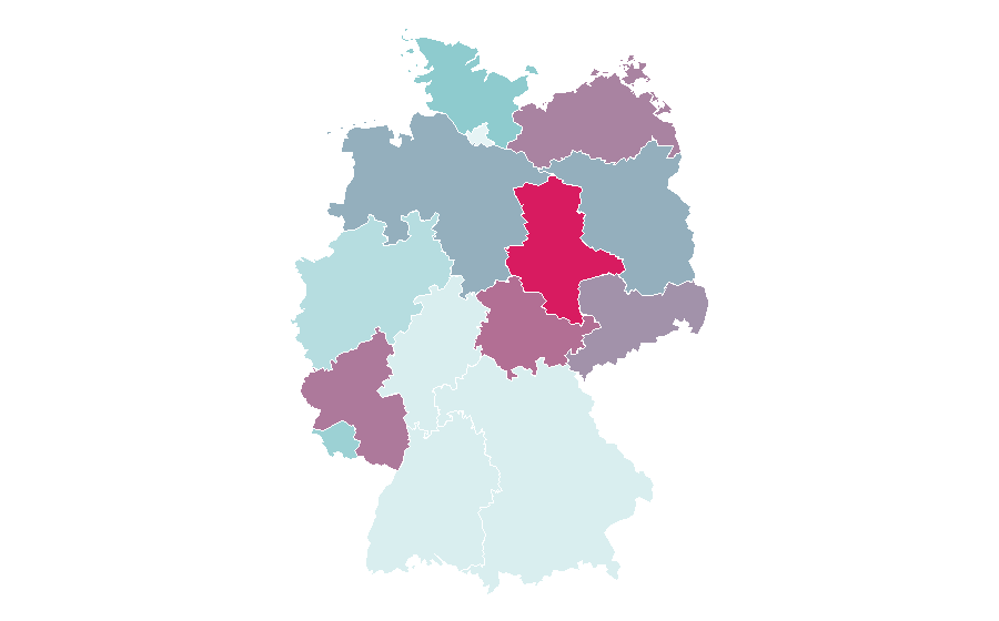 Affinity by region — Bernhard Hoecker, Germany