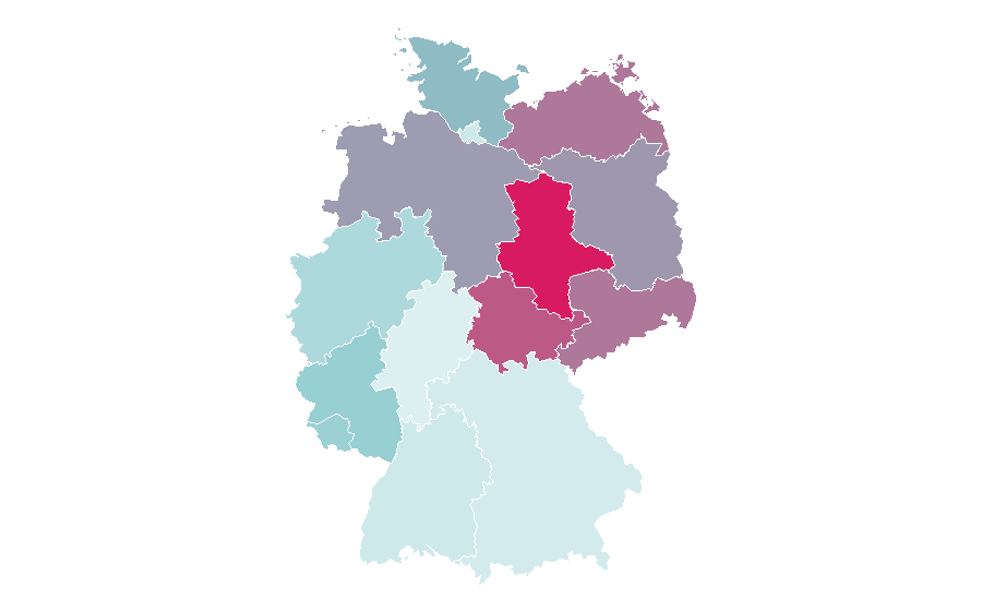 Affinity by region — Bernhard Hoëcker, Germany