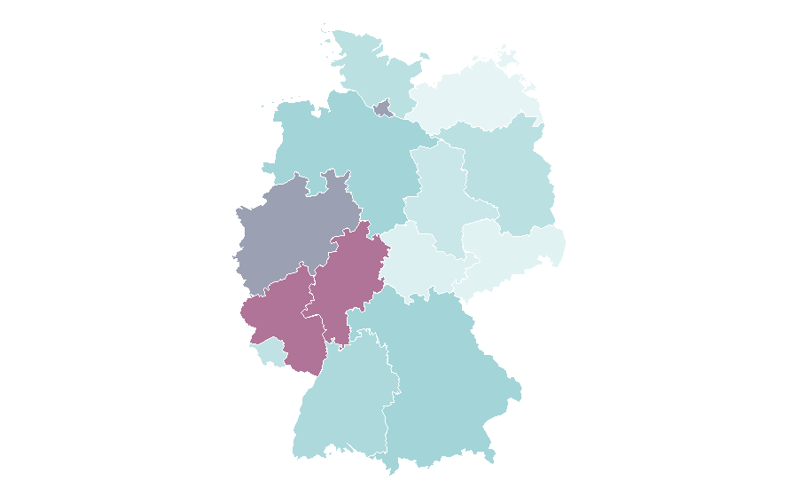 Affinity by region — Bernie Mac, Germany