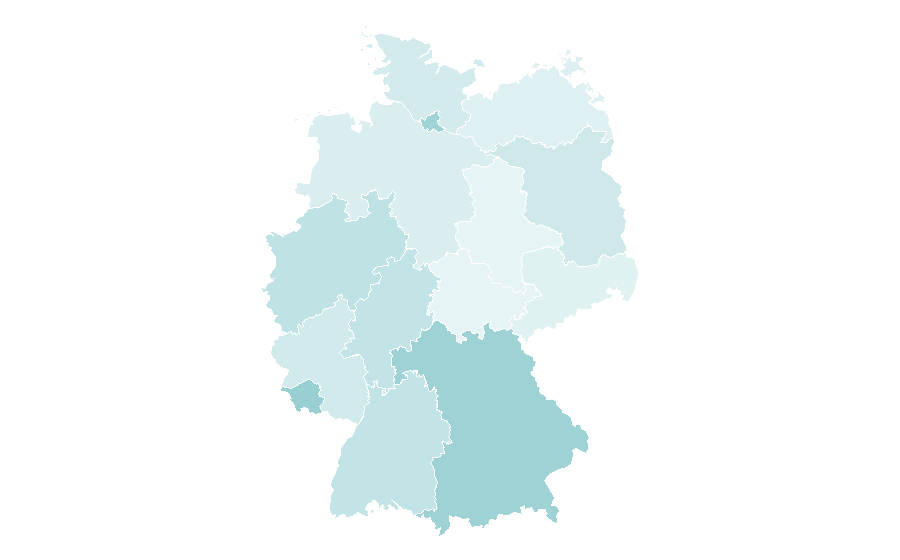 Affinity by region — Bertrand Cantat, Germany