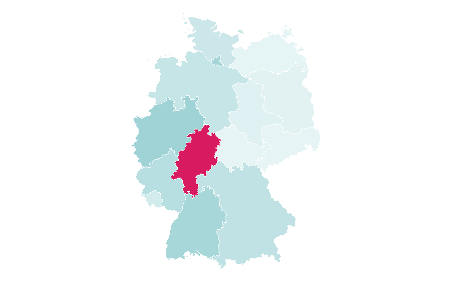 Affinity by region — Beşiktaş, Germany