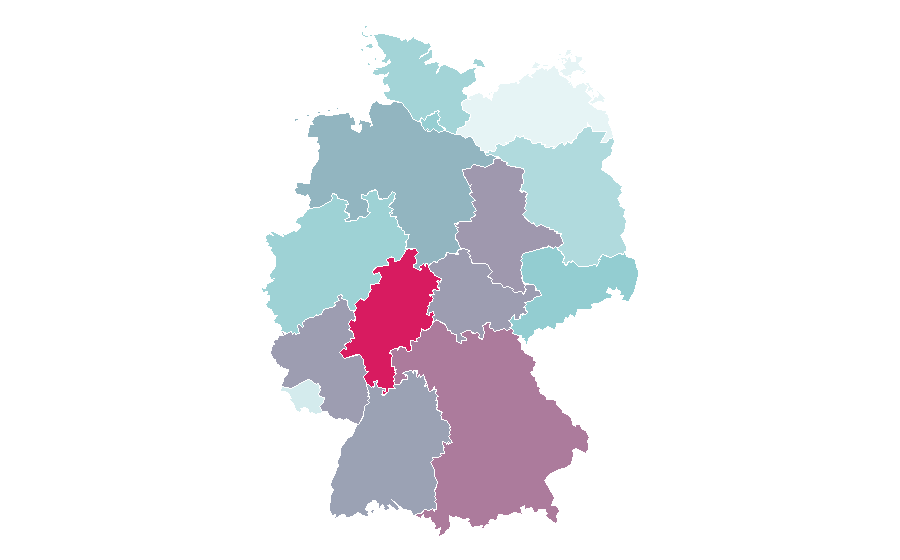 Affinity by region — Best Western, Germany