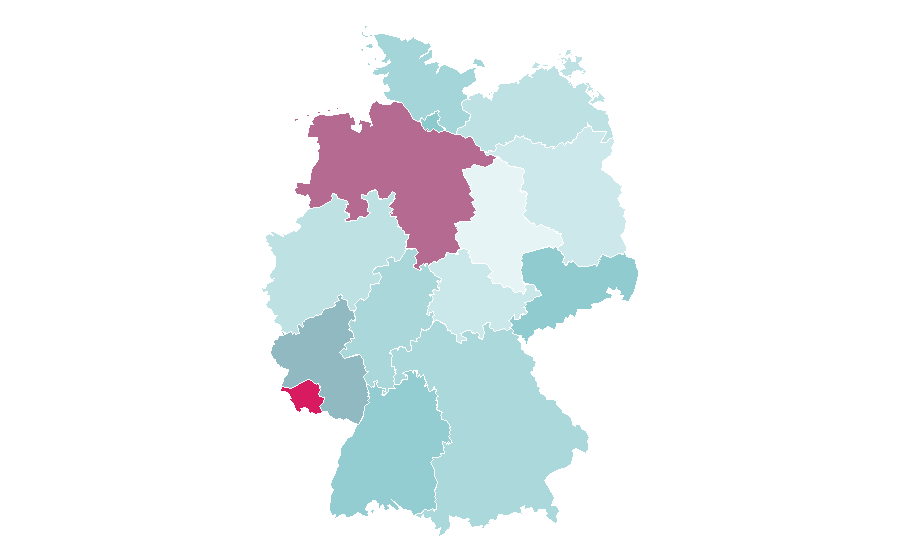 Affinity by region — Beth Hart, Germany