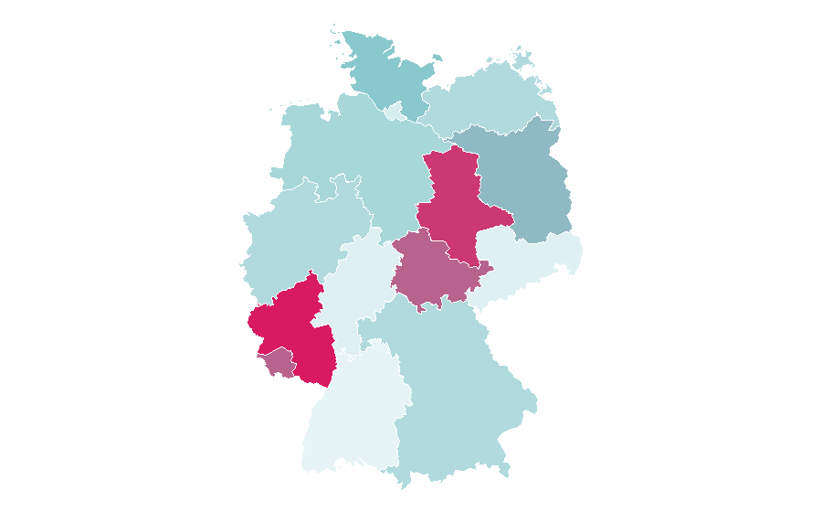 Affinity by region — Bette Midler, Germany