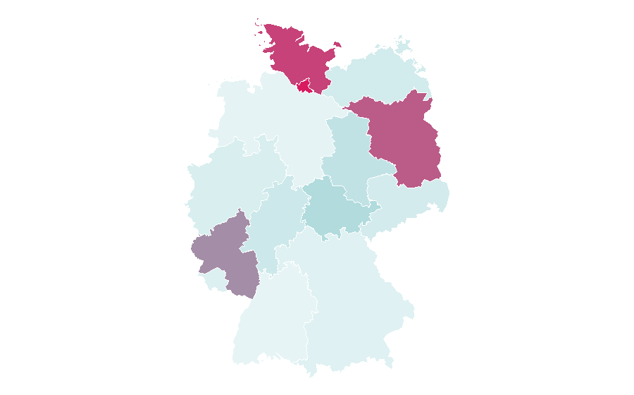 Affinity by region — Bettermarks, Germany