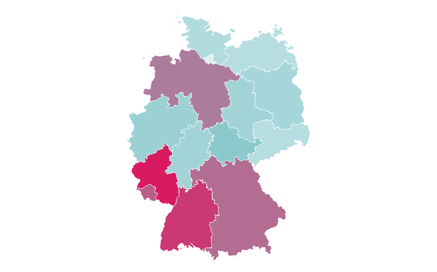 Affinity by region — Betty Barclay, Germany