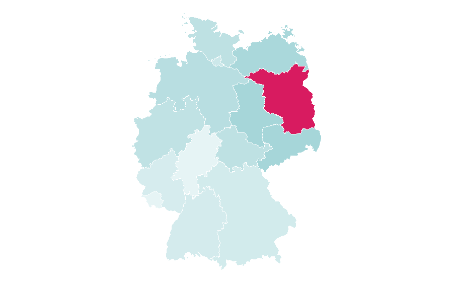 Affinity by region — Betty Taube, Germany