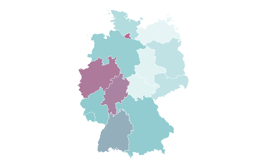 Affinity by region — Beyoncé, Germany