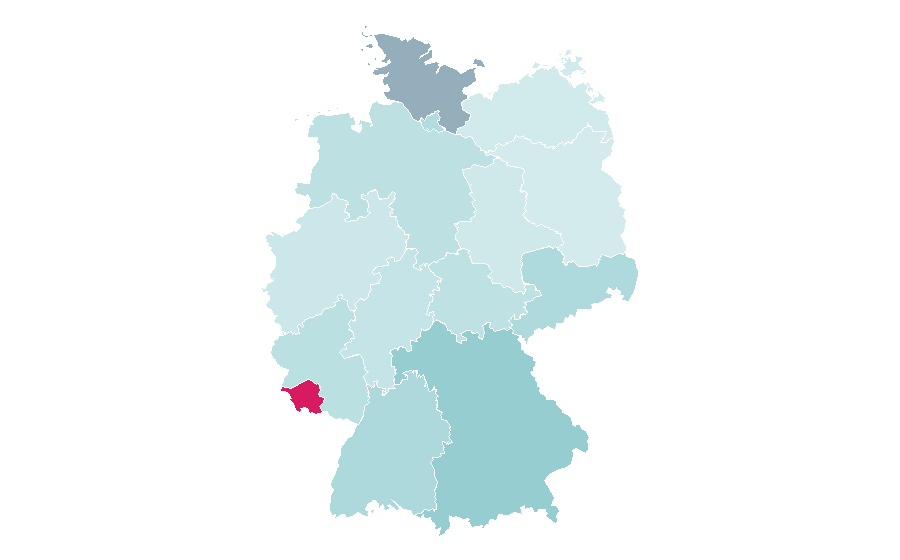 Affinity by region — Beyond The Black, Germany