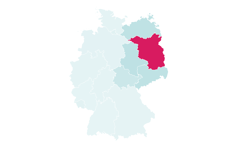 Affinity by region — BFC Dynamo, Germany
