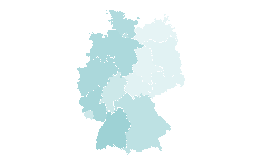 Affinity by region — Bicycle wheel, Germany