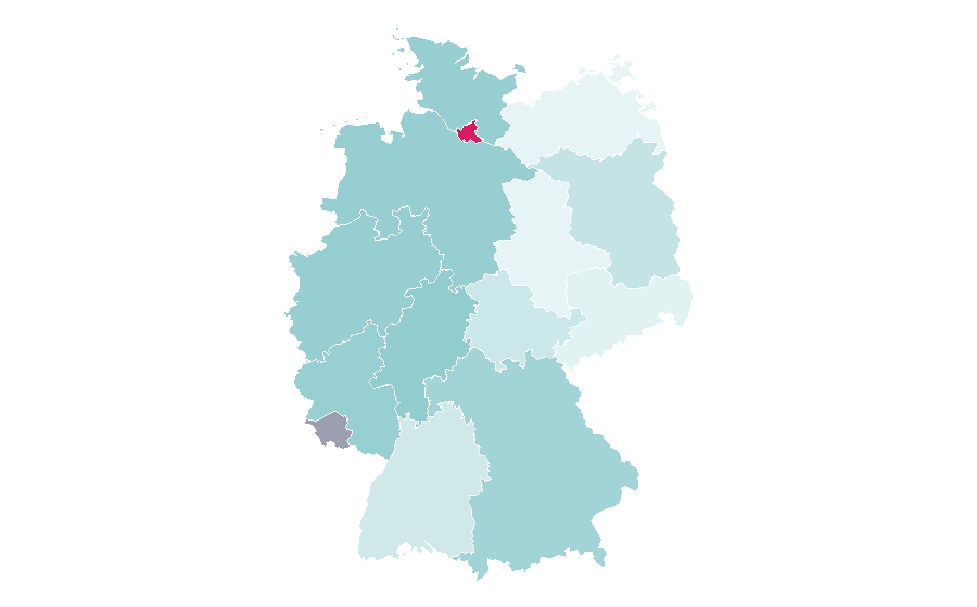 Affinity by region — Biffy Clyro, Germany