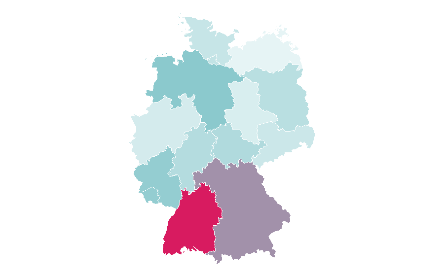 Affinity by region — Big band, Germany