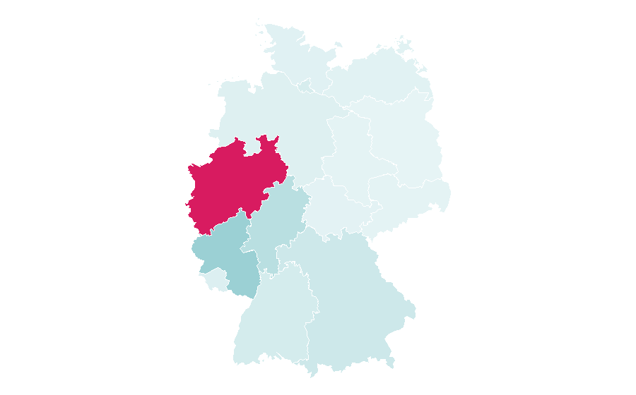 Affinity by region — Bikini Beach, Germany