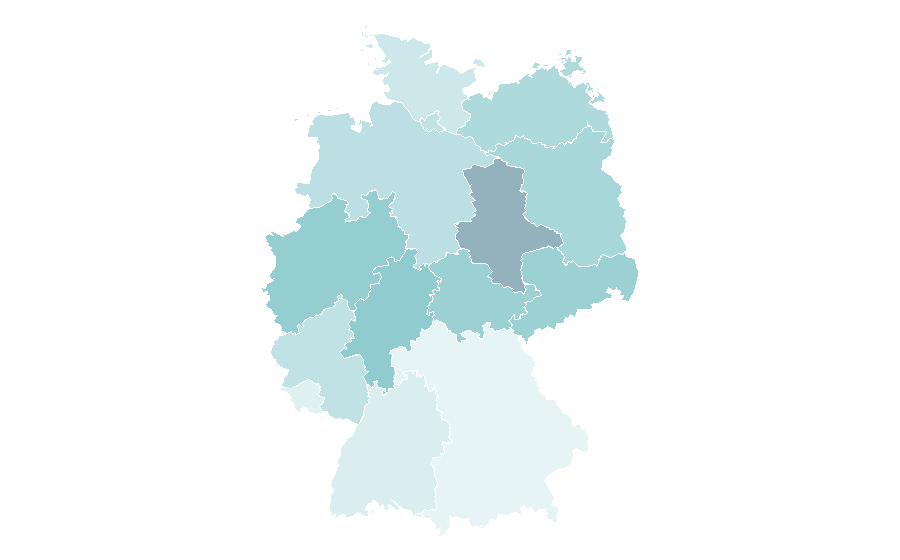 Affinity by region — Bill Skarsgård, Germany