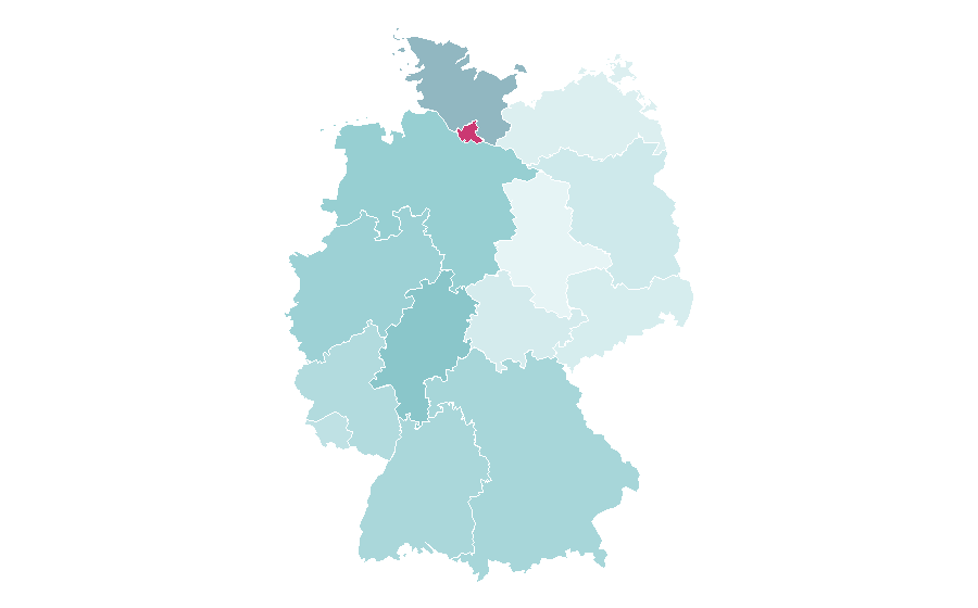 Affinity by region — Bill Withers, Germany