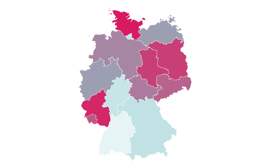 Affinity by region — Billie Piper, Germany