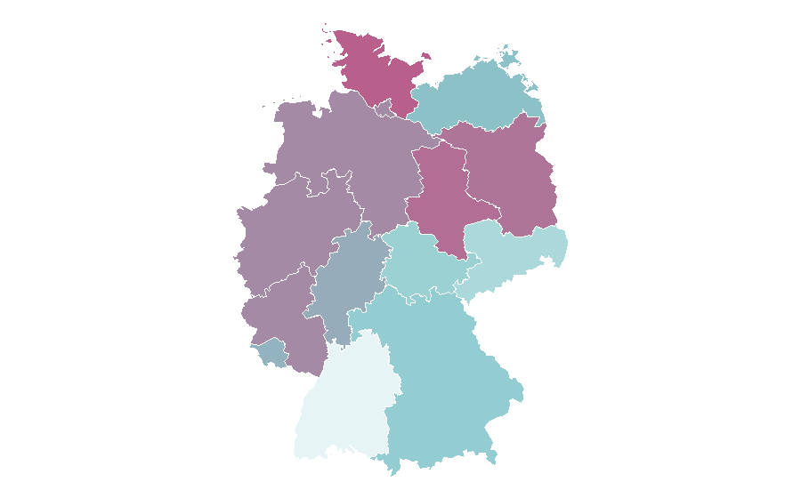 Affinity by region — Billy Bob Thornton, Germany