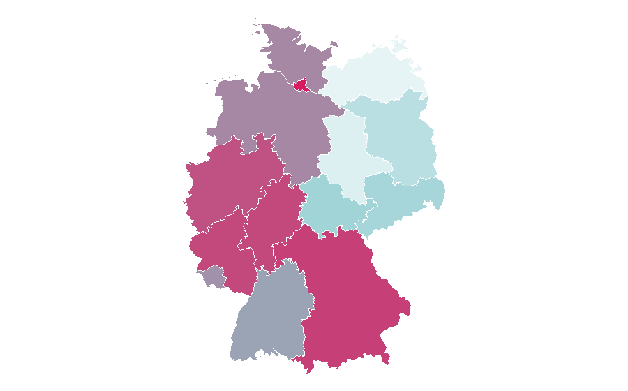 Affinity by region — Billy Joel, Germany