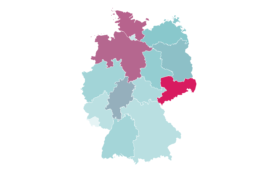 Affinity by region — Bing Maps, Germany