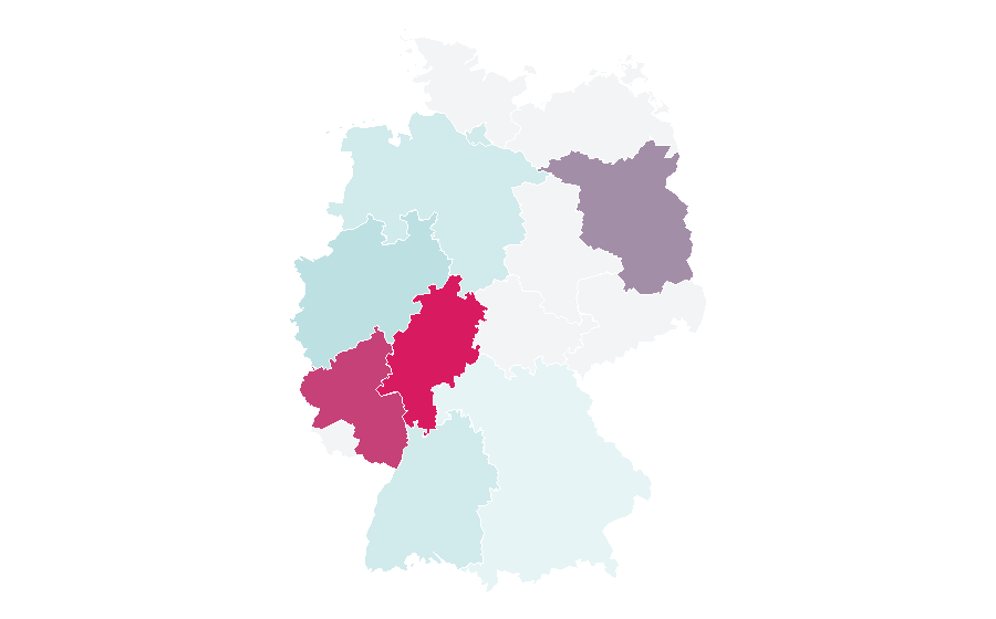 Affinity by region — Bingo (U.S.), Germany