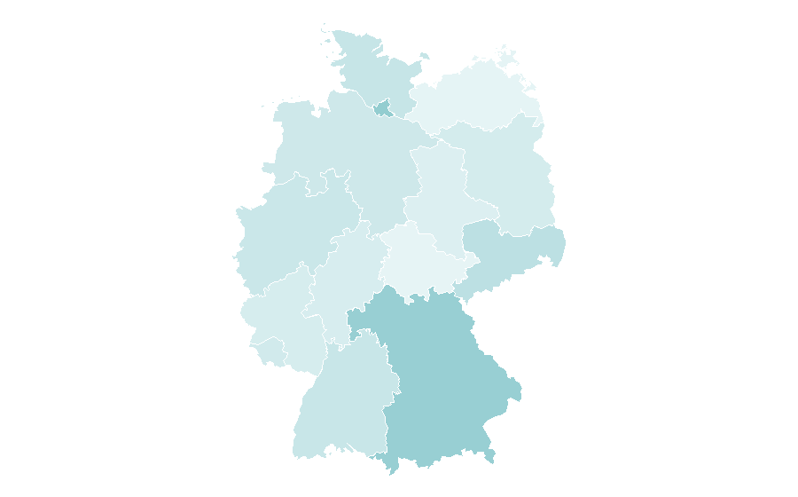 Affinity by region — BioMarkt, Germany