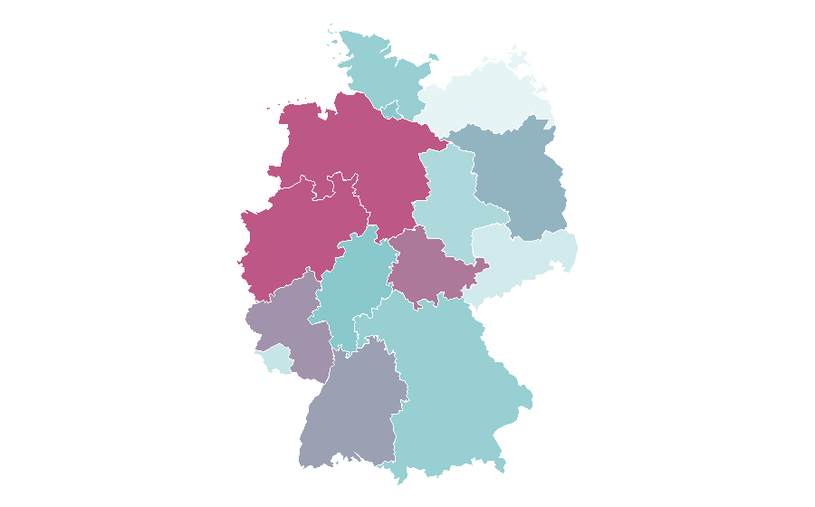 Affinity by region — Biomass, Germany