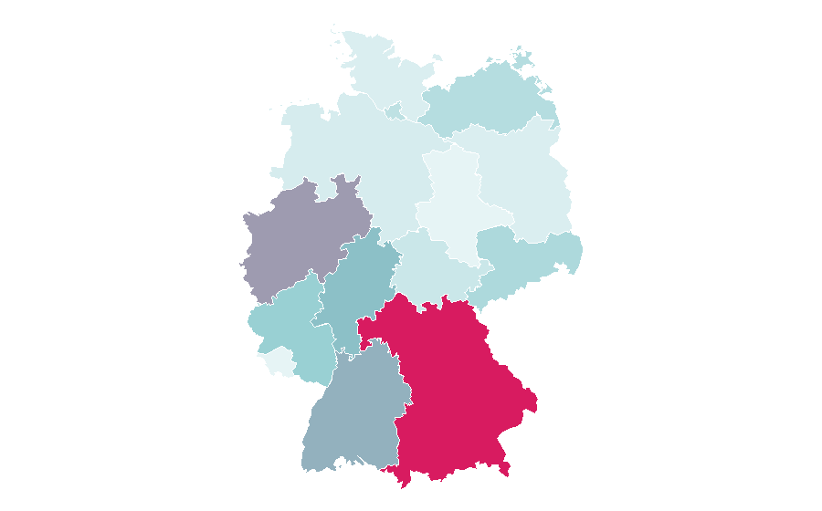 Affinity by region — Bitvavo, Germany