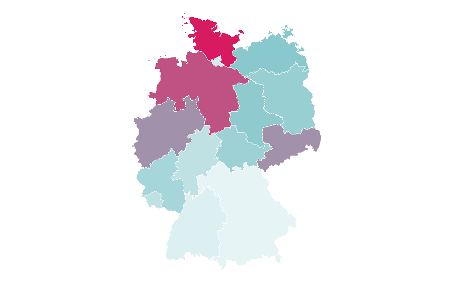 Affinity by region — Black Desert, Germany