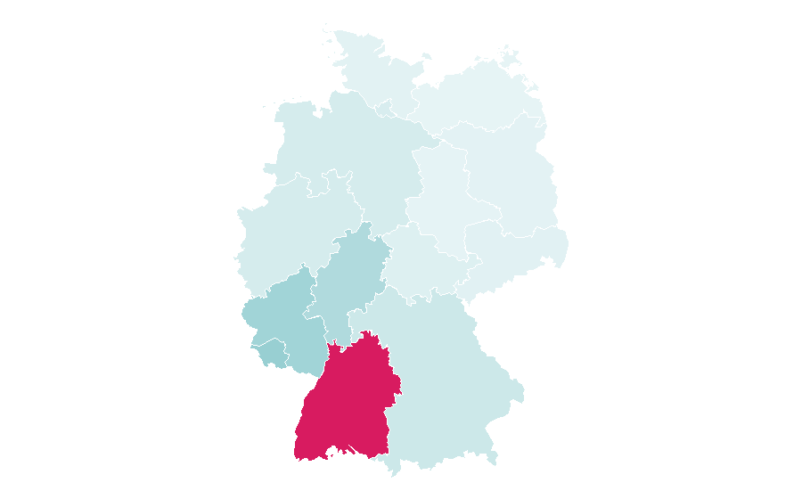 Affinité par région — Black Forest, Allemagne