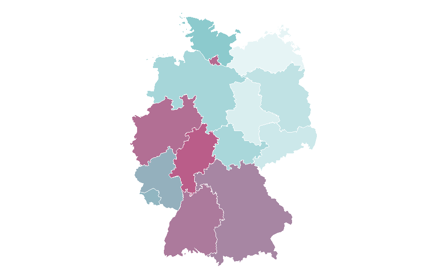 Affinité par région — Black Friday Deals, Allemagne