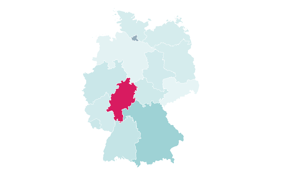 Affinity by region — Black pepper, Germany