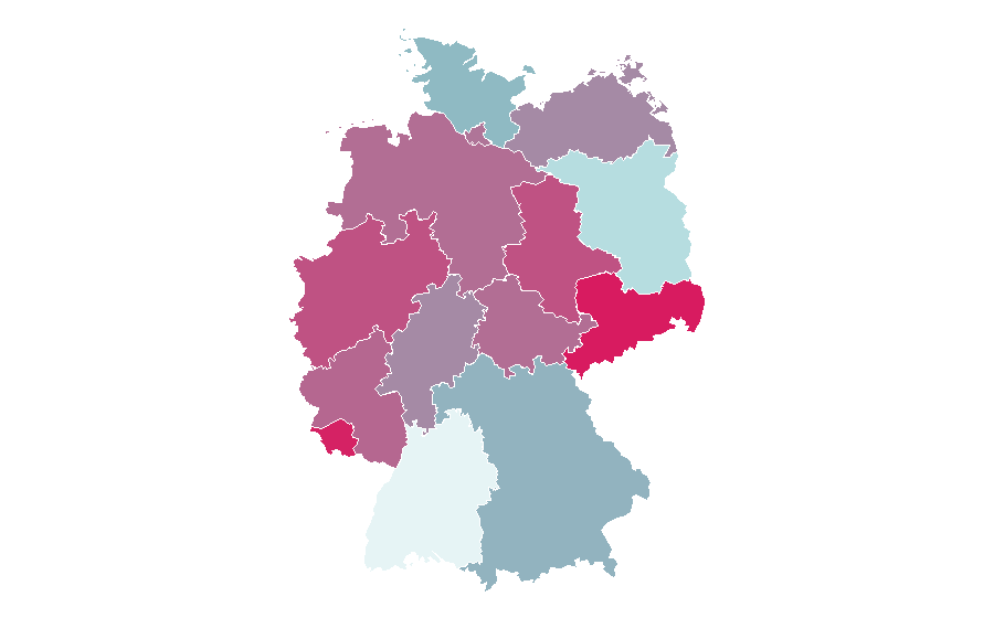 Affinity by region — Black tea, Germany