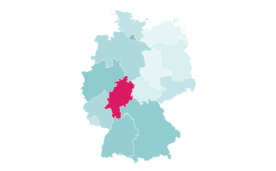 Affinity by region — BlackBerry, Germany