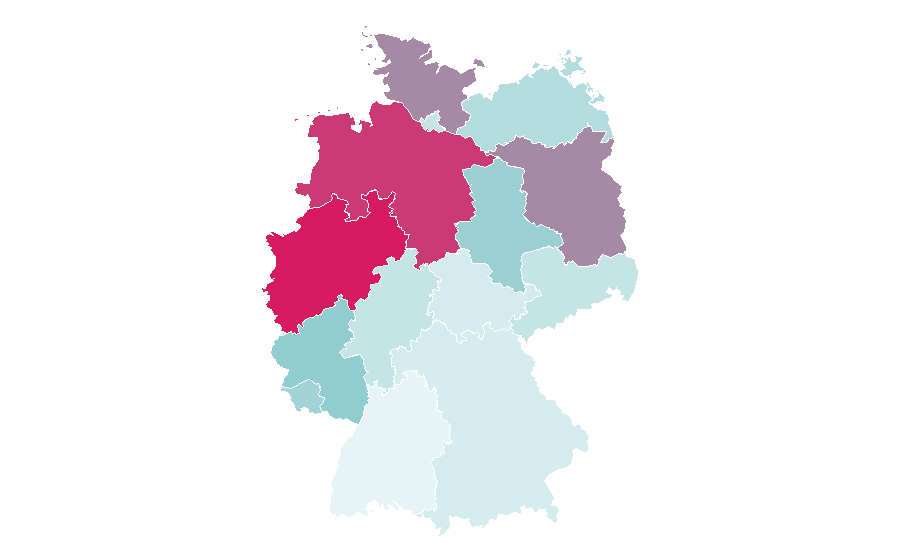 Affinity by region — Blacklisted, Germany