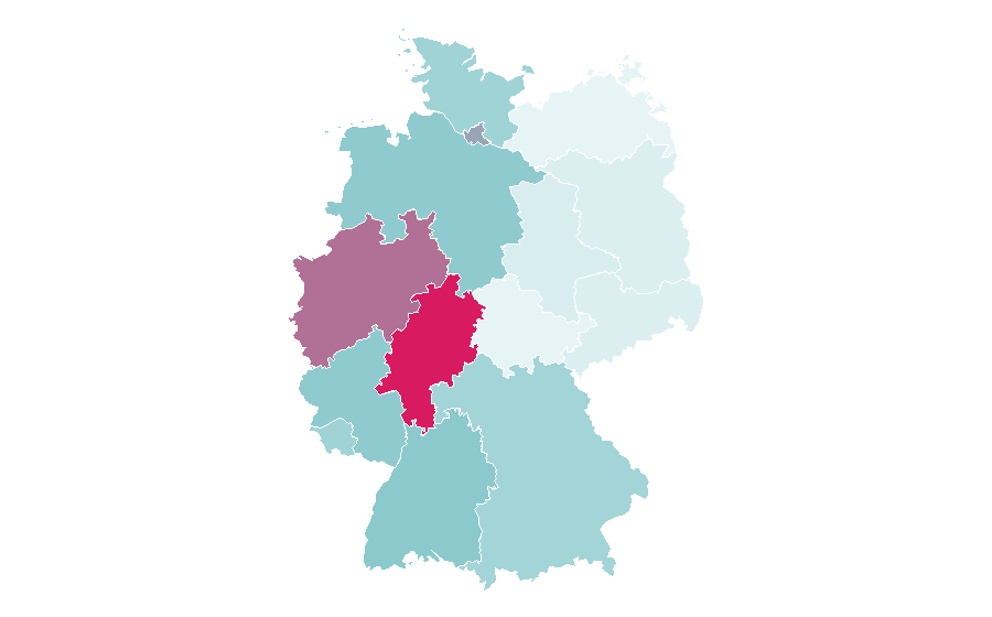 Affinity by region — Bleach, Germany
