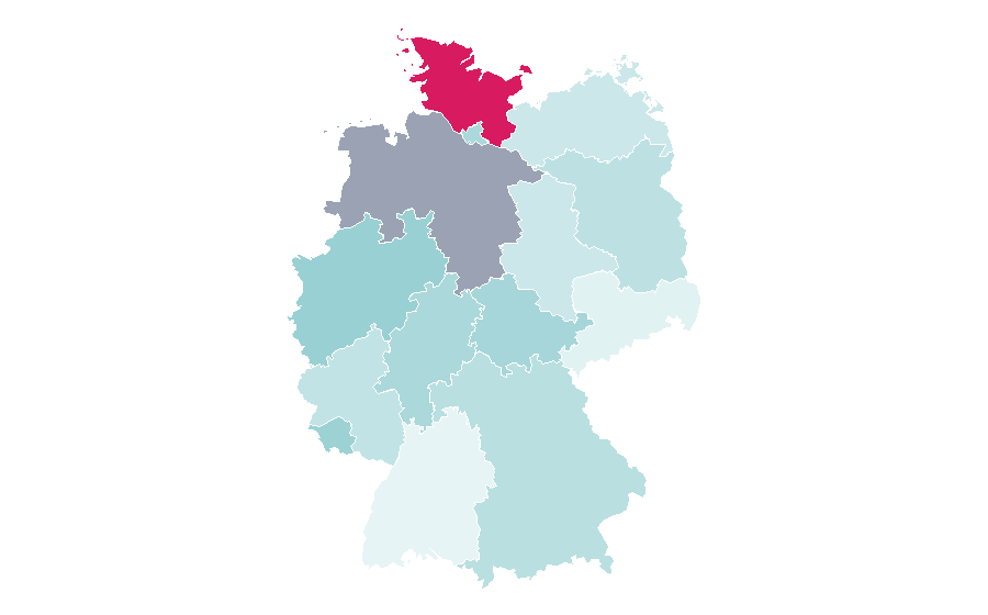 Affinity by region — Blizzard, Germany