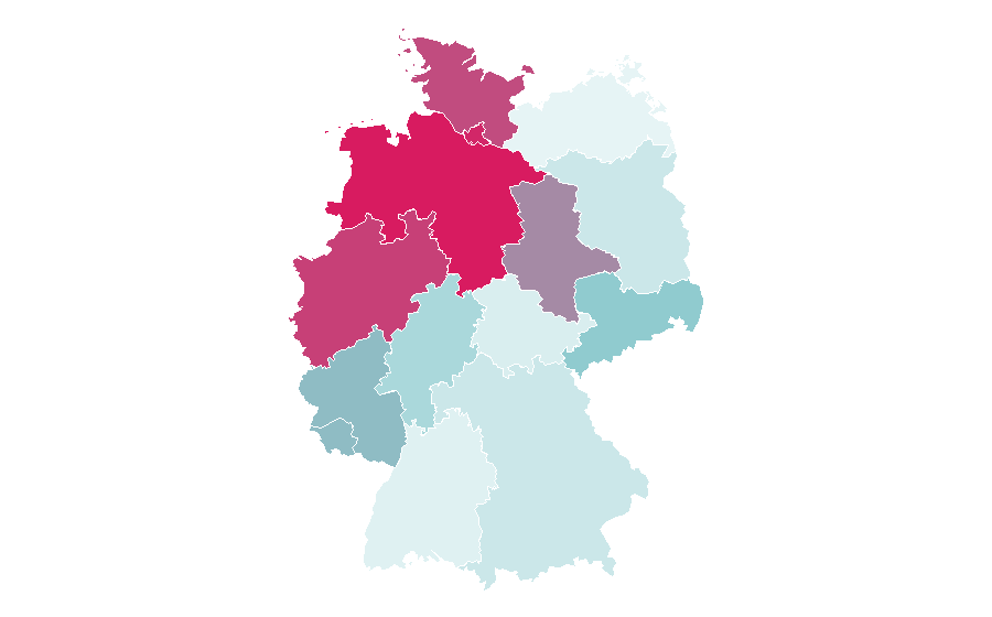 Affinity by region — Blizzard Entertainment, Germany