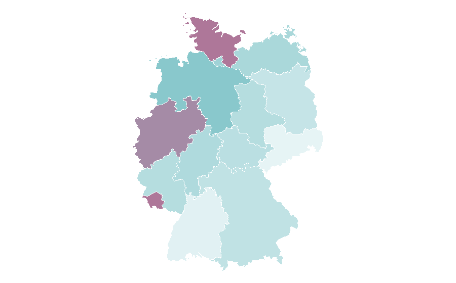 Affinity by region — BlizzCon, Germany