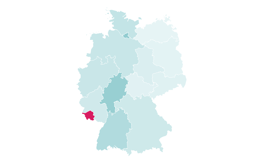 Affinity by region — Blogger (service), Germany