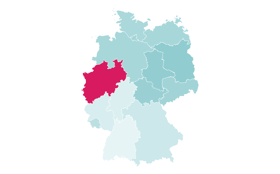 Affinity by region — Blondie (band), Germany