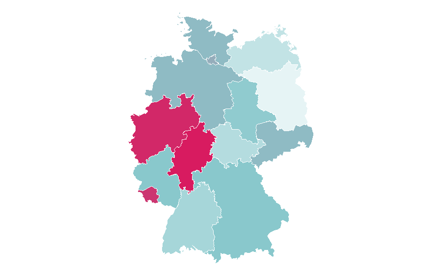 Affinity by region — Bloodborne, Germany