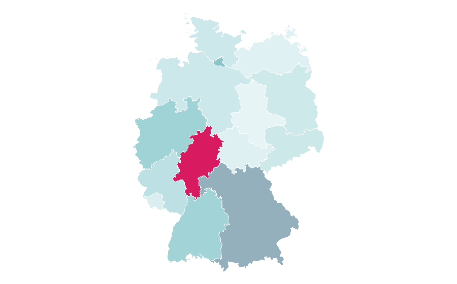 Affinity by region — Bloomberg, Germany