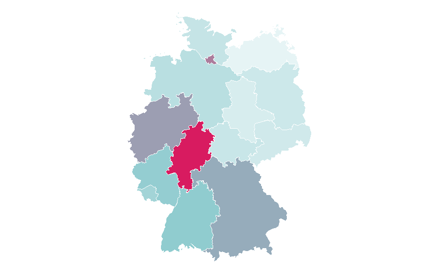 Affinity by region — Blueberry (comics), Germany