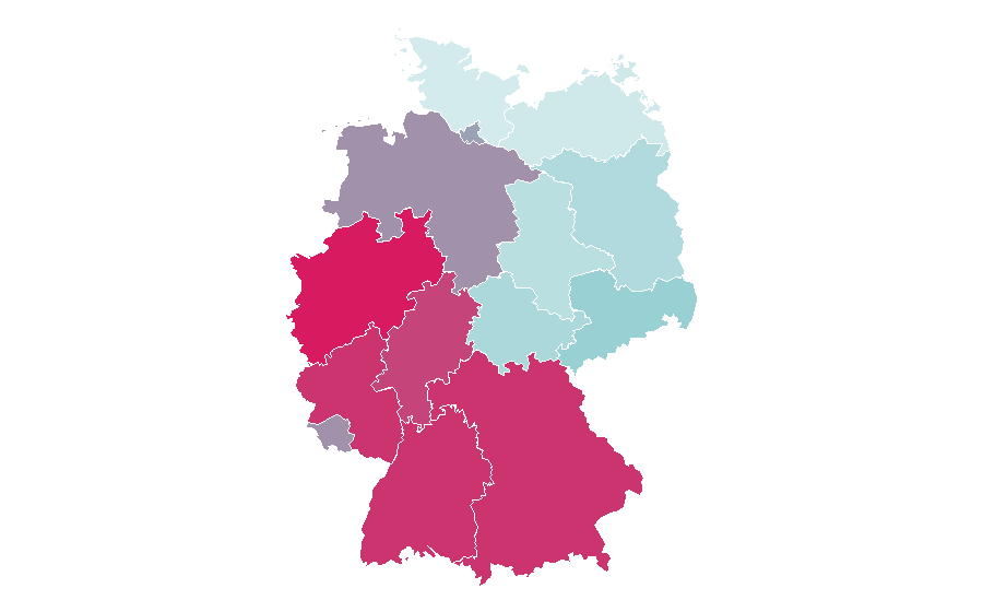 Affinity by region — BMW M4, Germany