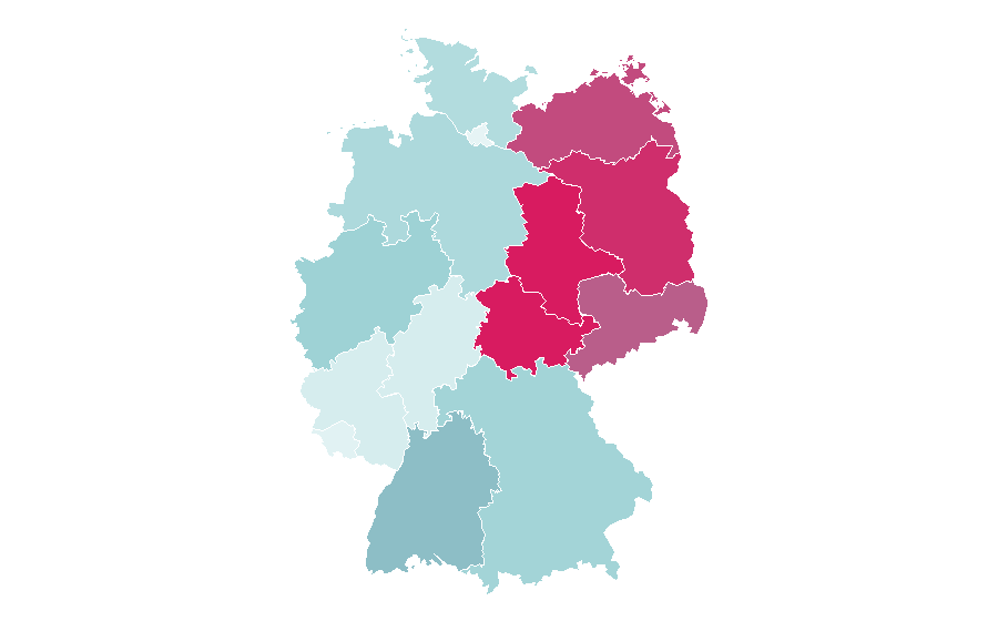 Affinity by region — BMX, Germany