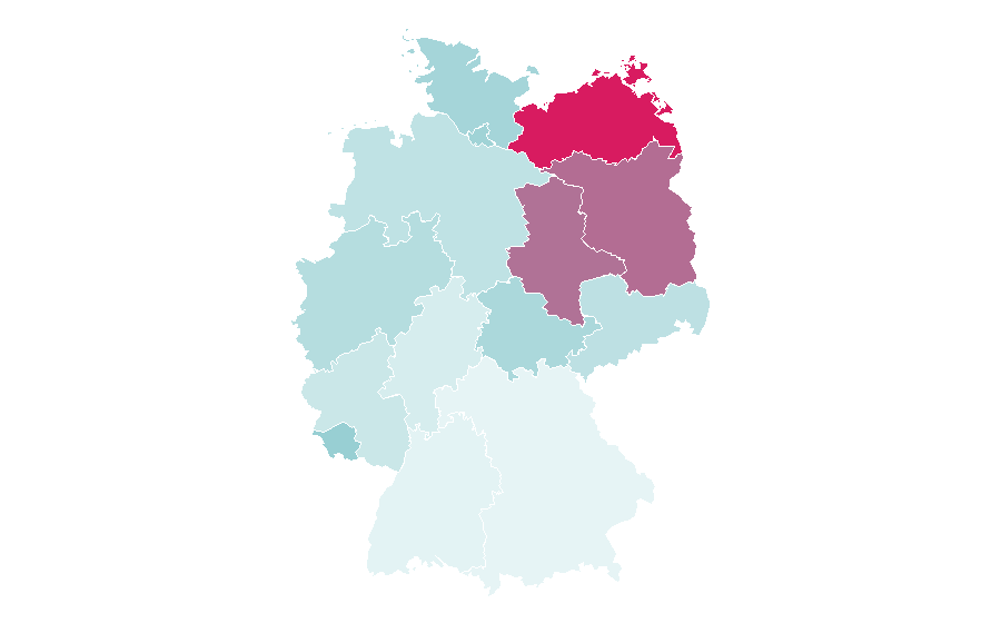 Affinity by region — Boat show, Germany