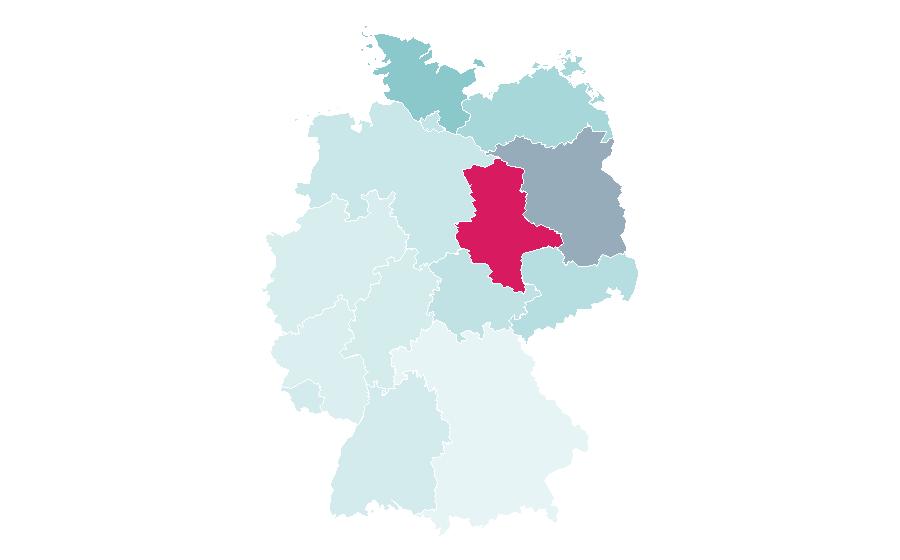 Affinity by region — Bob Hanning, Germany