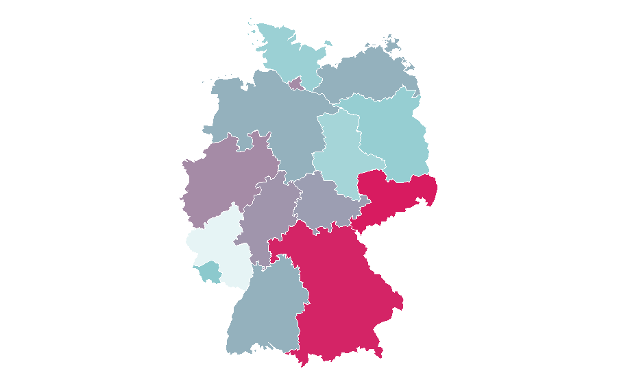 Affinity by region — Bob Ross, Germany