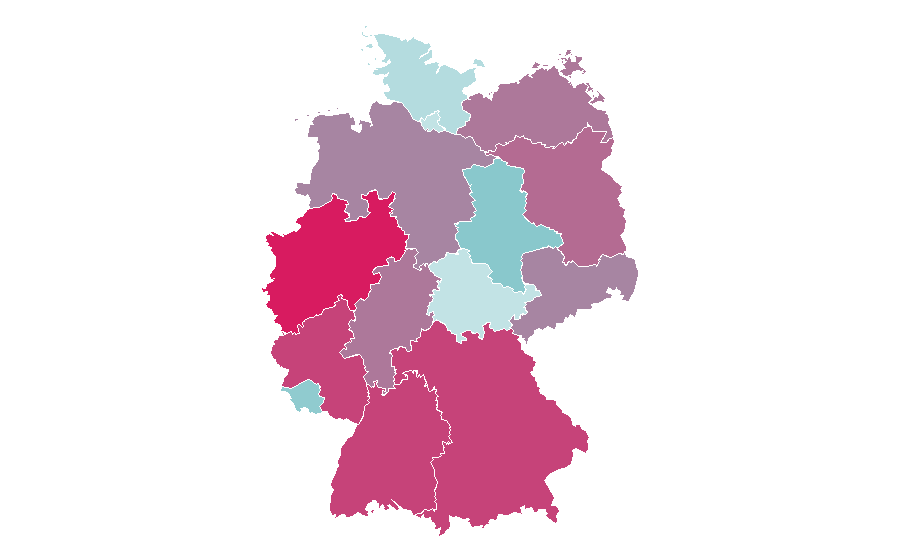 Affinity by region — Bobber (motorcycle), Germany